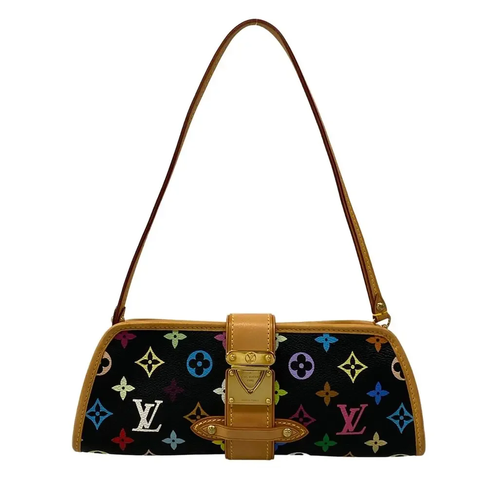 Louis Vuitton Shirley Monogram Multicolore Handbag M40050 Synthetic Leather